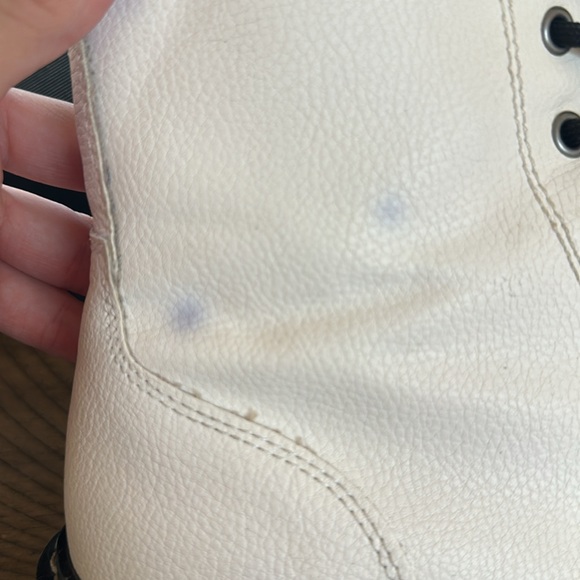 Sincerely Jules Harley White Boots - Picture 8 of 11